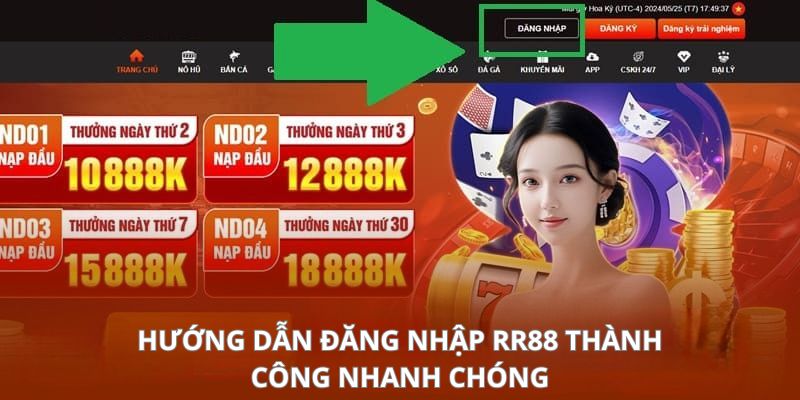 đăng nhập RR88